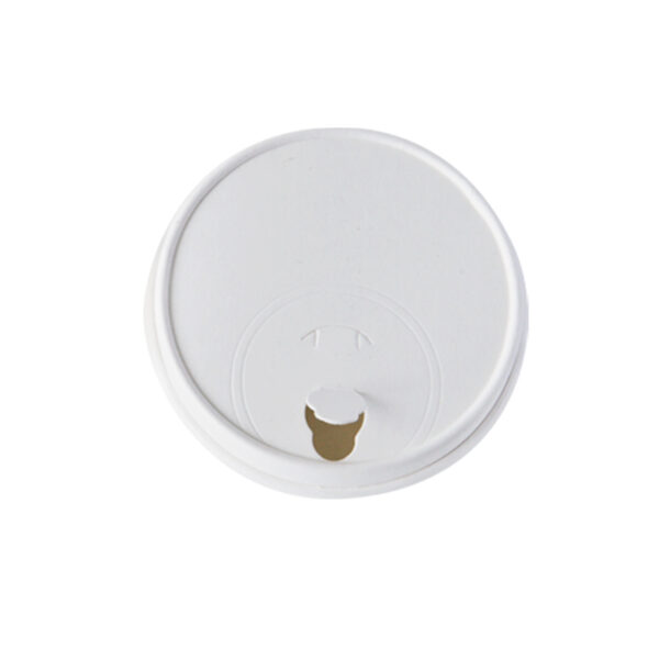 Compostable Drinking Lid for Coffee