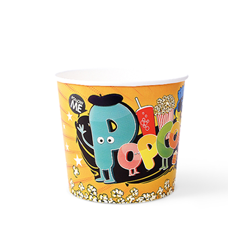 Custom Printing Logo Popcorn Bucket