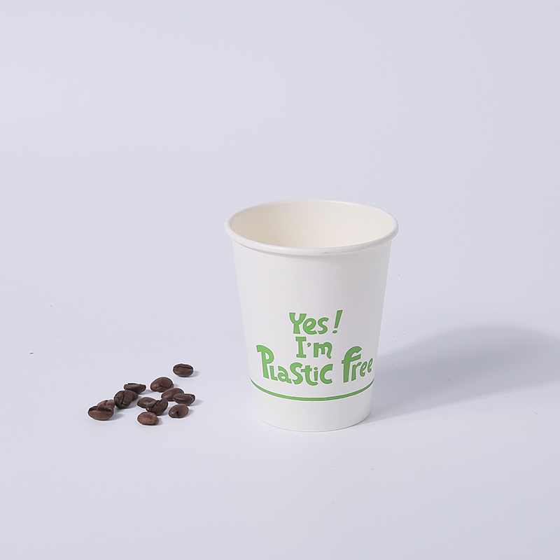 Бумажный стаканчик для кофе без пластика