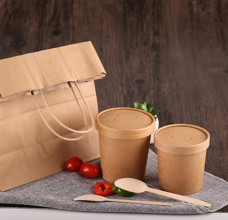 Soup Bowls Plastic Free for Cold Food